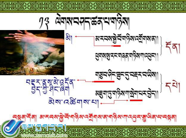 小学四年级上学期藏语文《格言两则》课件