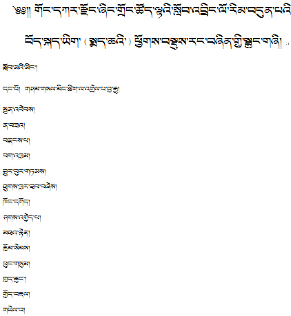 初中七年级藏语文（下册）综合习题