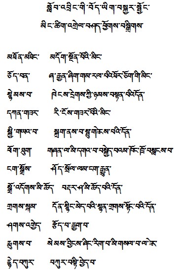 中学藏语文复习题（名词解释大全）