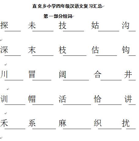 直克乡小学四年级下学期汉语文复习汇总.jpg